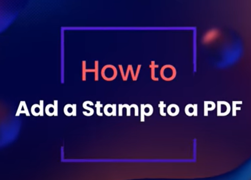 How to Add PDF Stamp for Free in 2022