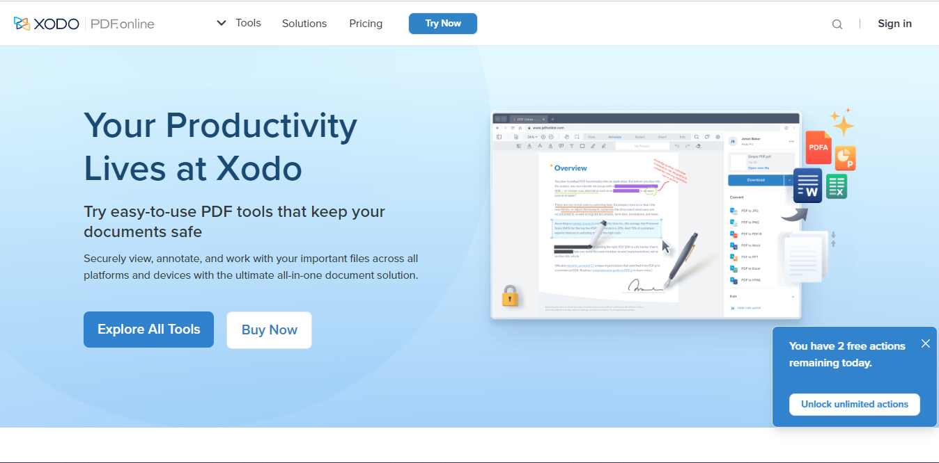 Xodo PDF Reader download the last version for ios