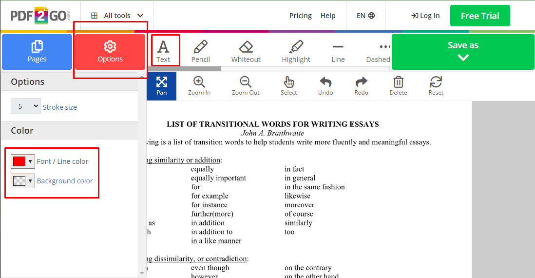 How to Change Font Color in PDF- WPS PDF Blog